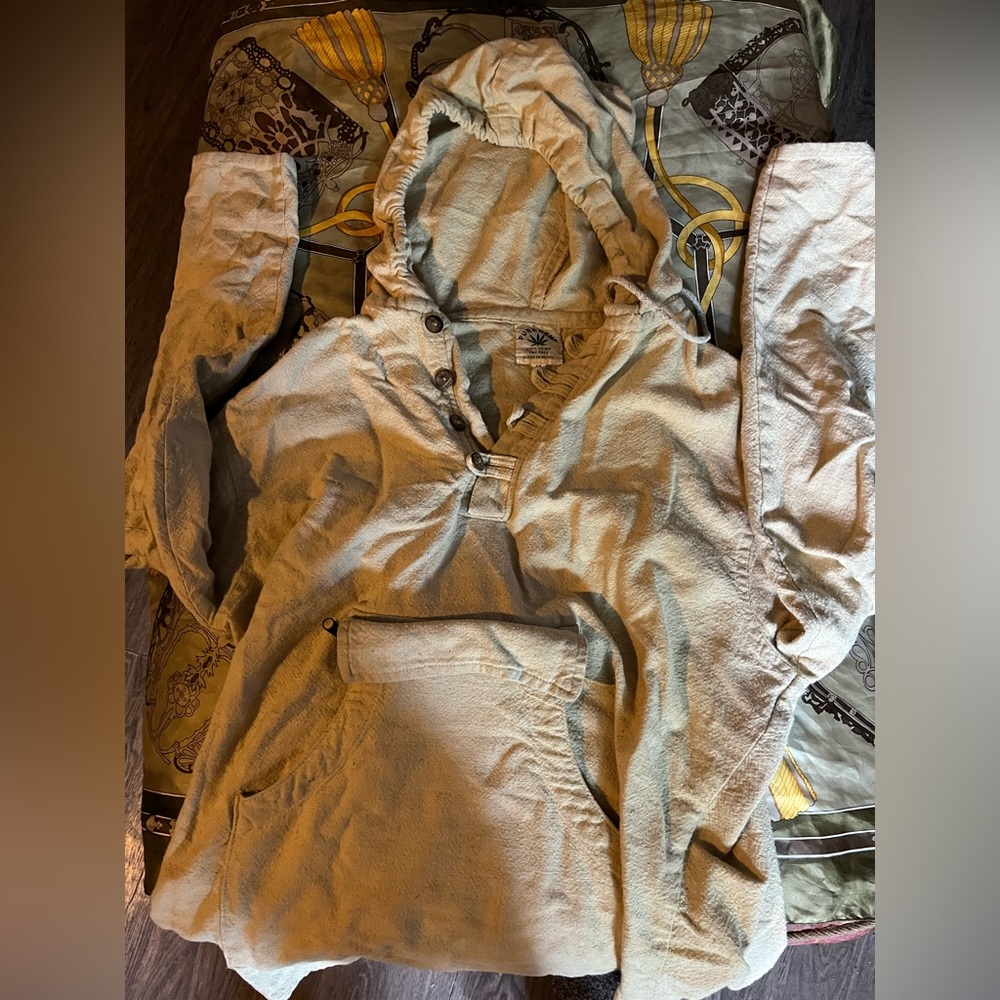 100% hemp hoodie